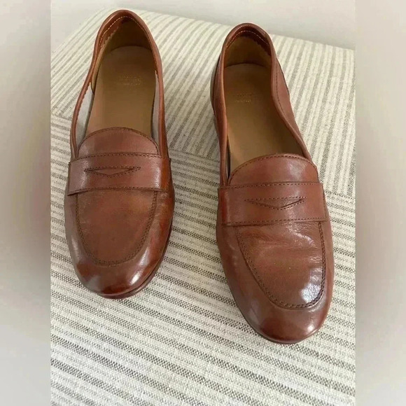 $890 LUKURE Hand crafted/painted in Italy soft Capri Kangaroo leather loafer 36 - Picture 3 of 12